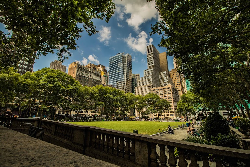 Bryant Park | New York, NY 10018, USA | Phone: (212) 768-4242