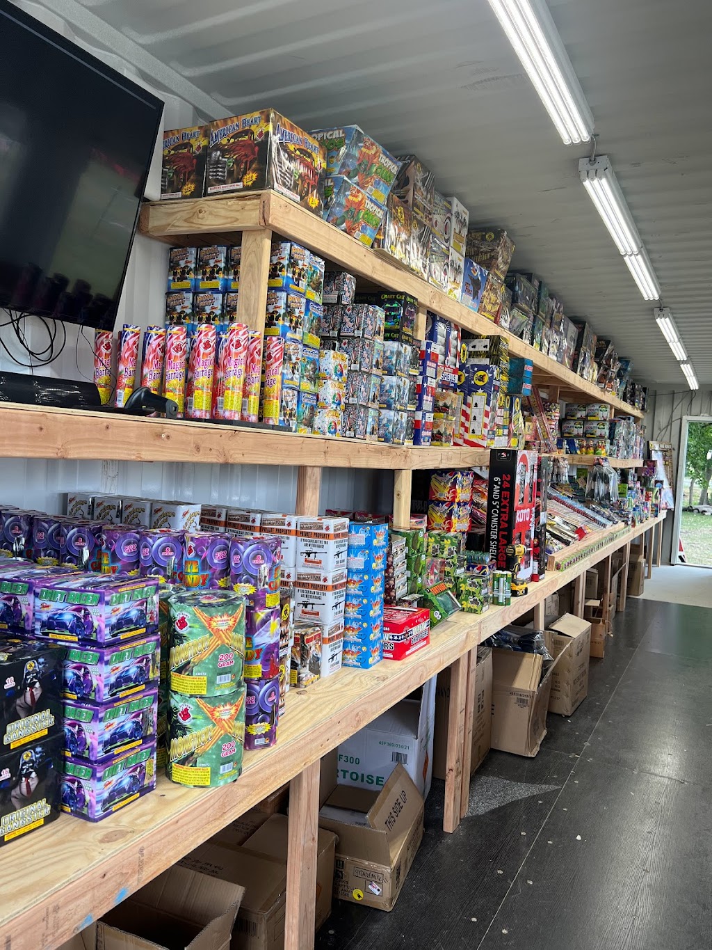 TXF Fireworks | Container Stand, 1687 Co Rd 282, McKinney, TX 75071, USA | Phone: (469) 926-9893