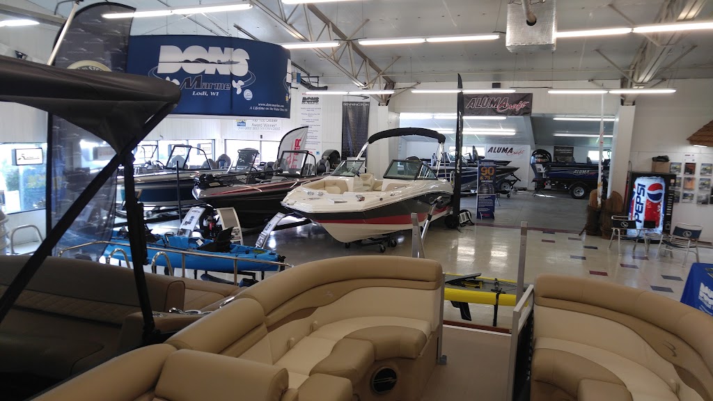 Dons Marine LLC | N1401 WI-113, Lodi, WI 53555, USA | Phone: (608) 592-4705