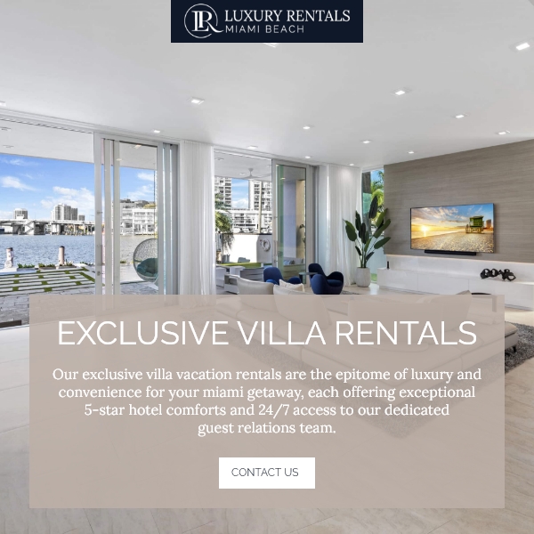 Luxury Rentals Miami Beach | 301 W 41st St #502, Miami Beach, FL 33140, United States | Phone: (305) 391-2222