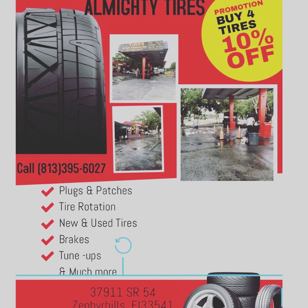 Almighty Tires | 37911 FL-54, Zephyrhills, FL 33542, USA | Phone: (813) 395-6027