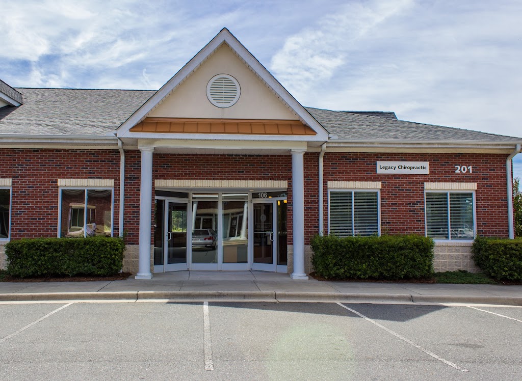 Legacy Chiropractic | 201 Davis Grove Cir #106, Cary, NC 27519, USA | Phone: (919) 363-2277
