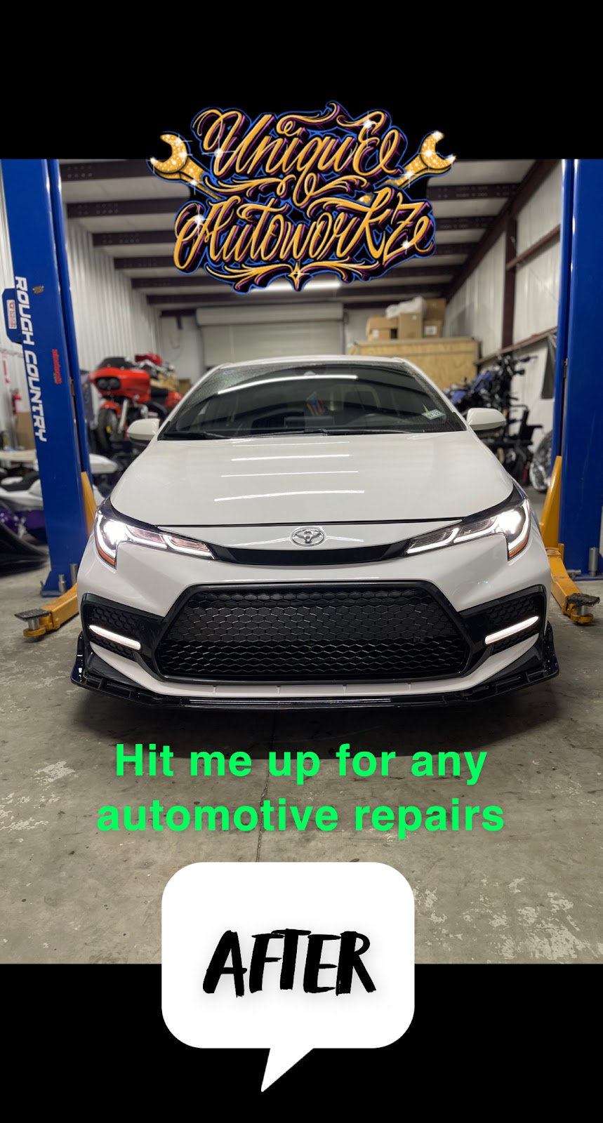 Unique Autoworkz | 7414 Mansfield Hwy Suite 202, Kennedale, TX 76060, USA | Phone: (682) 288-8397