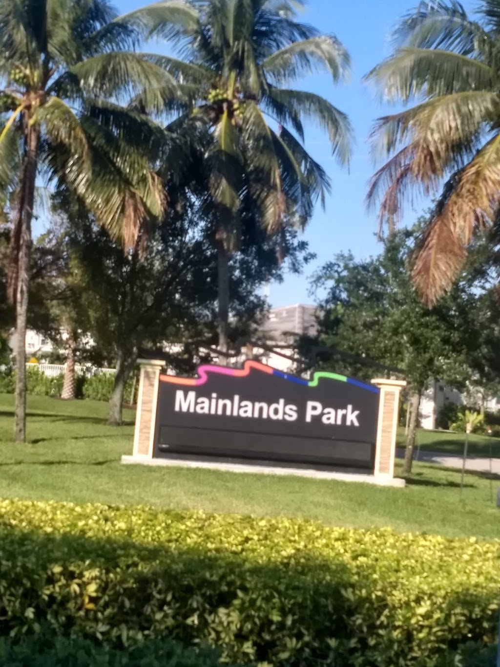 Mainlands Park | 4509 Monterey Dr, Tamarac, FL 33319, USA | Phone: (954) 597-3620