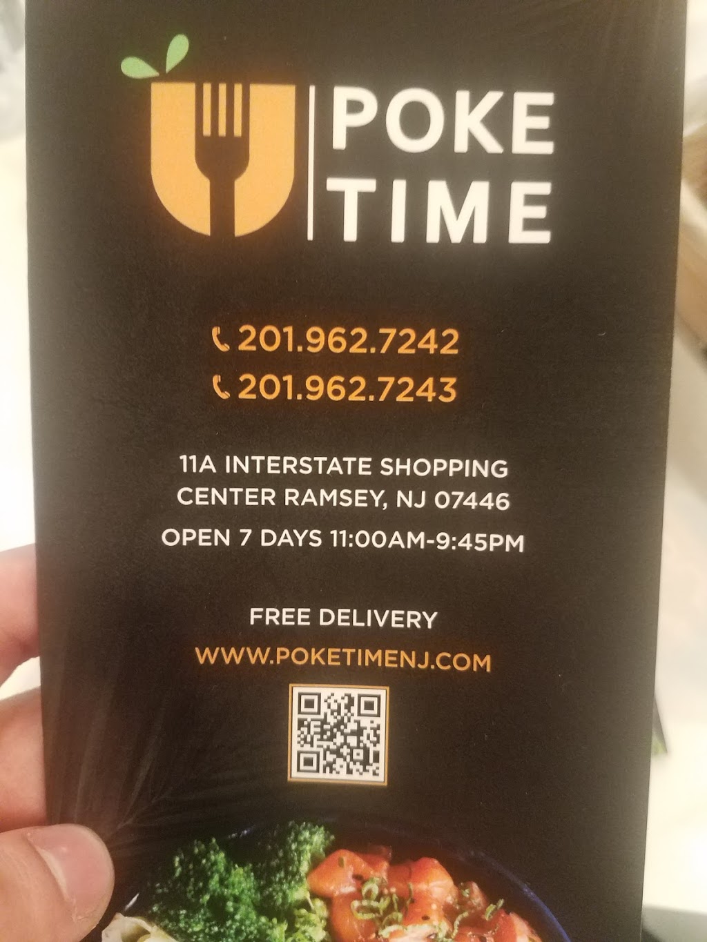 Poke Time | 11A Interstate Shop Center, Ramsey, NJ 07446, USA | Phone: (201) 962-7242