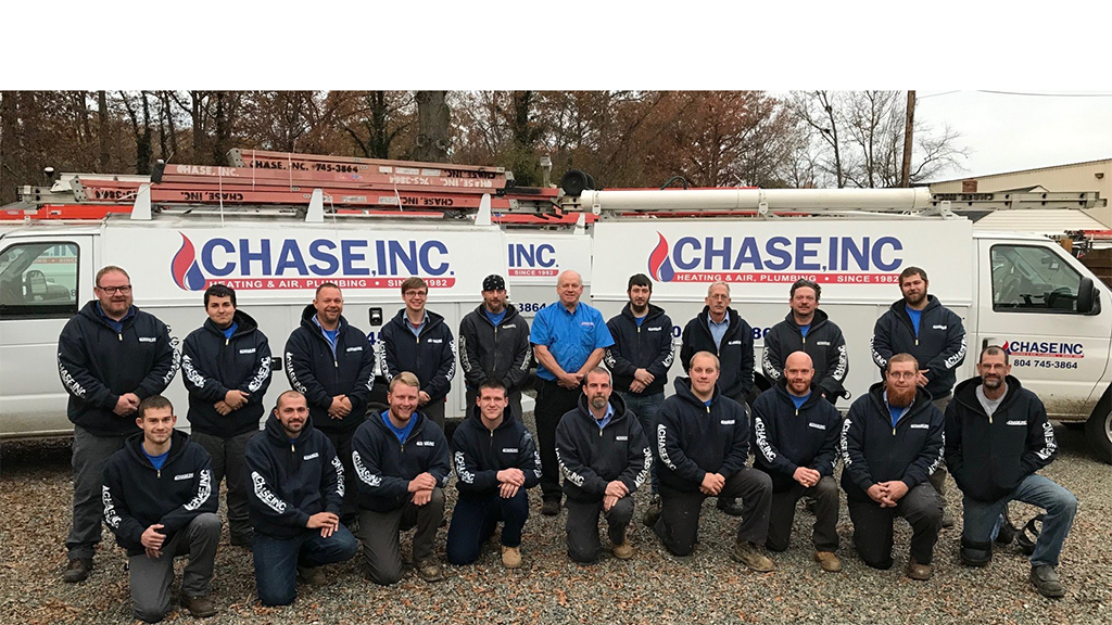 Chase Inc. Heating, Air, and Plumbing | 100 Oak Glen St, Richmond, VA 23225, USA | Phone: (804) 745-3864