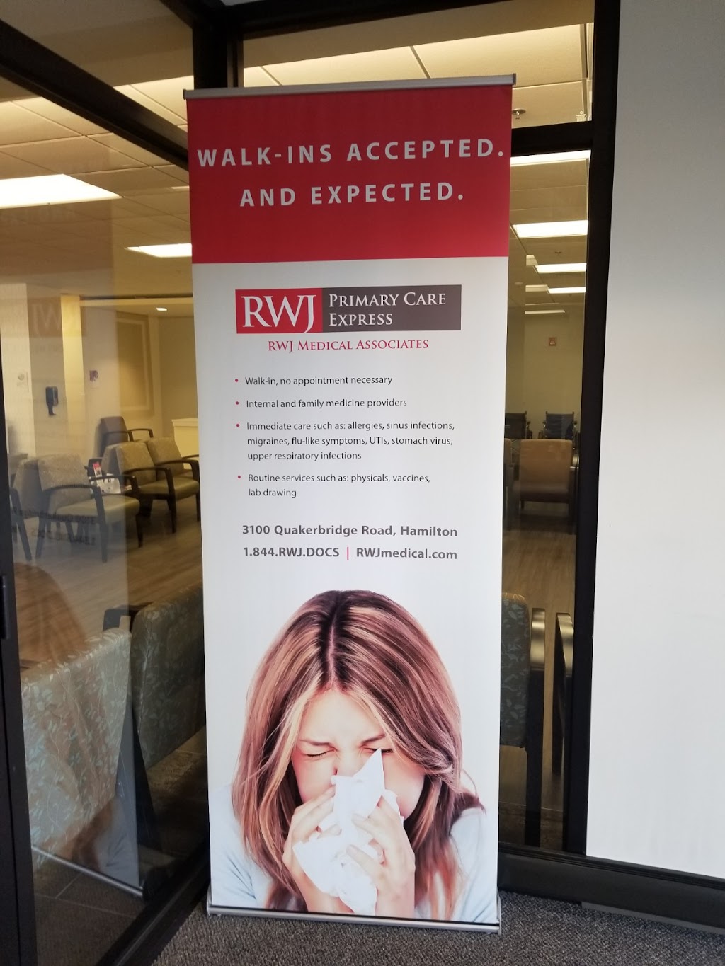 RWJ Medical Associates | 3100 Quaker Brg Rd #28, Hamilton Township, NJ 08619, USA | Phone: (609) 245-7430