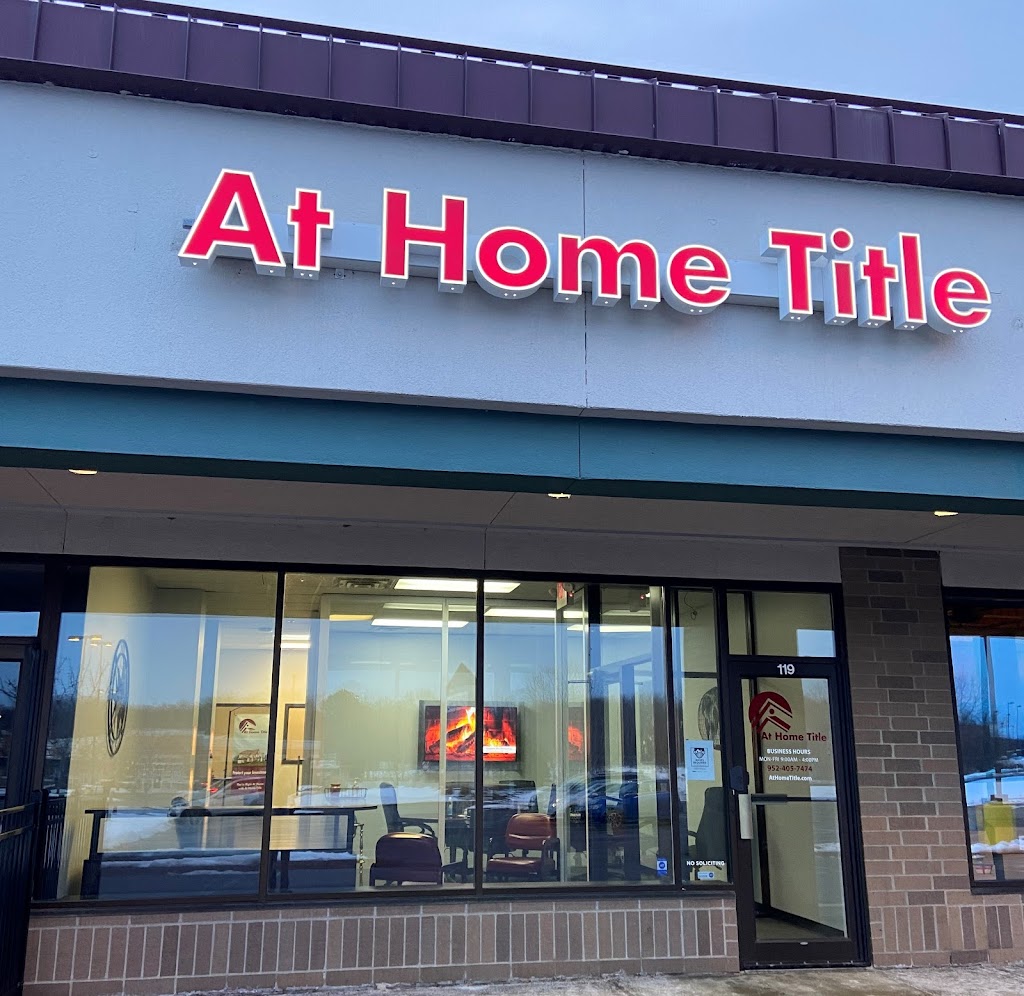 At Home Title | 1960 Cliff Lake Rd Suite 119, Eagan, MN 55122, USA | Phone: (952) 405-7474