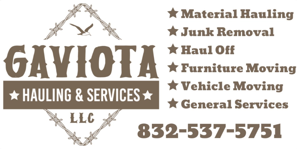 Gaviota Hauling & Services LLC | 3213 Greenhead, Katy, TX 77493, USA | Phone: (832) 537-5751