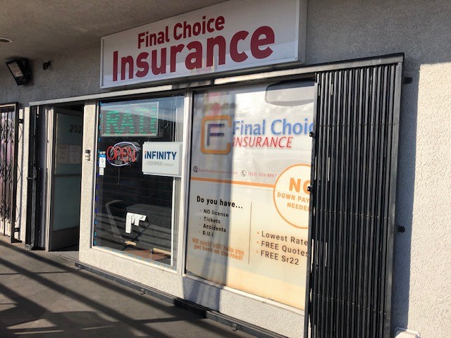 Final Choice Insurance Services | 4519 Whittier Blvd, Los Angeles, CA 90022, USA | Phone: (323) 526-8897