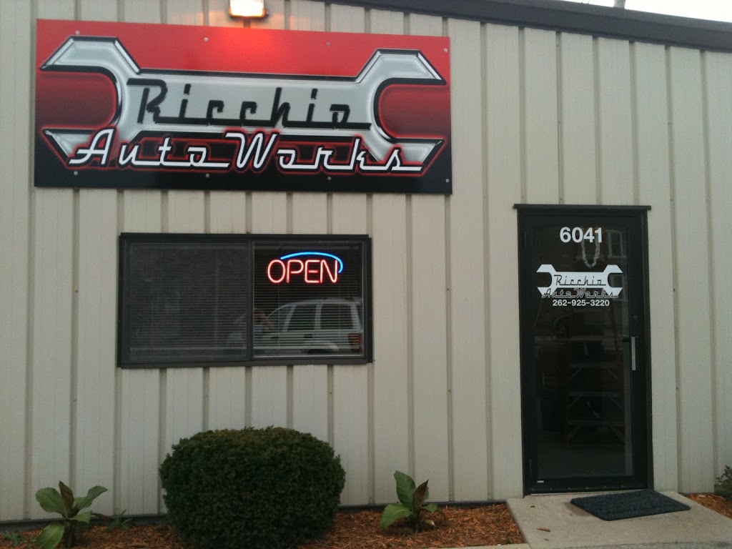 Ricchio AutoWorks, LLC | 6041 30th Ave, Kenosha, WI 53142, USA | Phone: (262) 925-3220