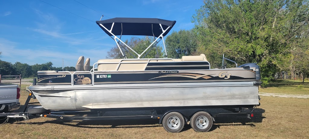 Double D pontoon | 20963 US-60, Nowata, OK 74048, USA | Phone: (918) 559-4065