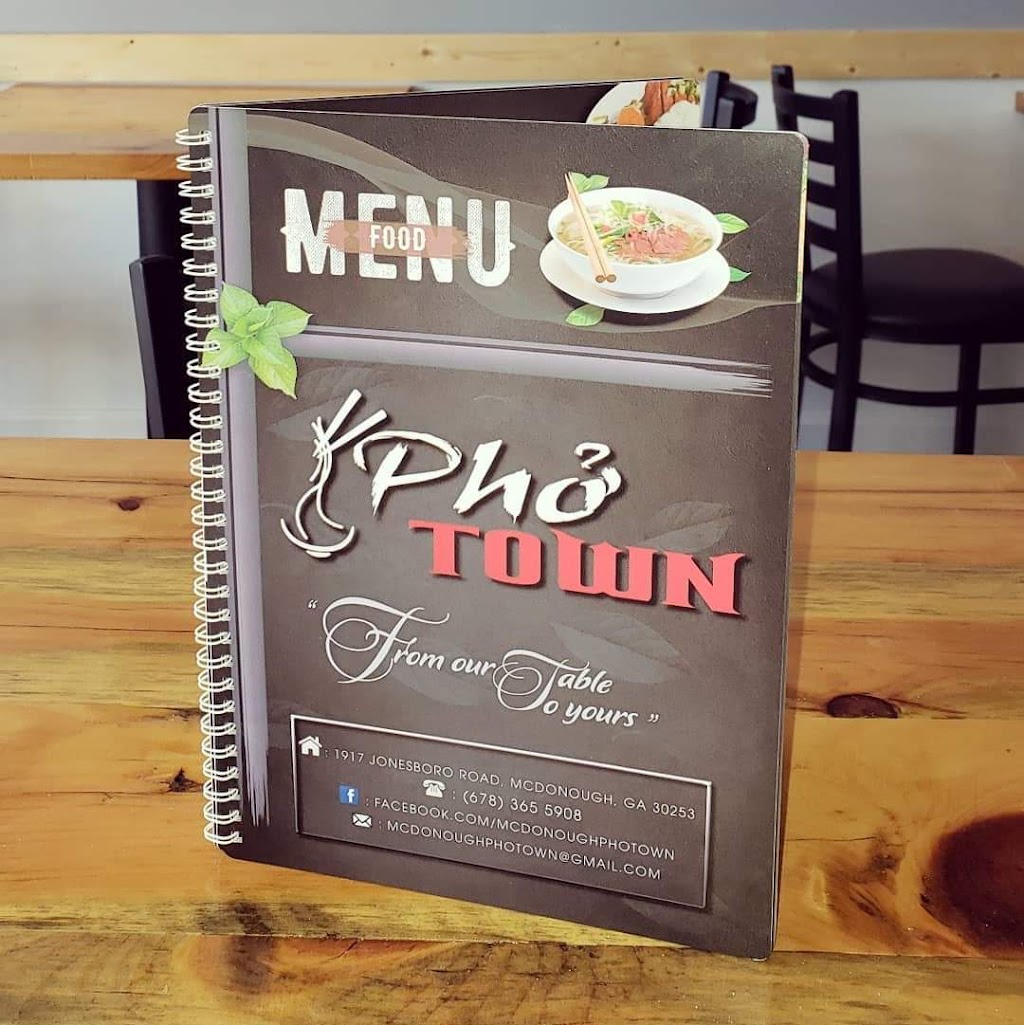 Pho Town | 1917 Jonesboro Rd, McDonough, GA 30253, USA | Phone: (678) 365-5908