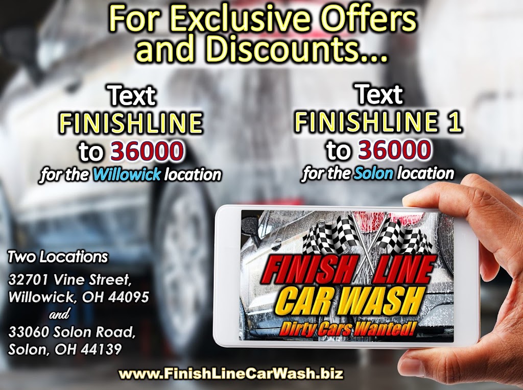Finish Line Car Wash | 33060 Solon Rd, Solon, OH 44139, USA | Phone: (440) 248-1113
