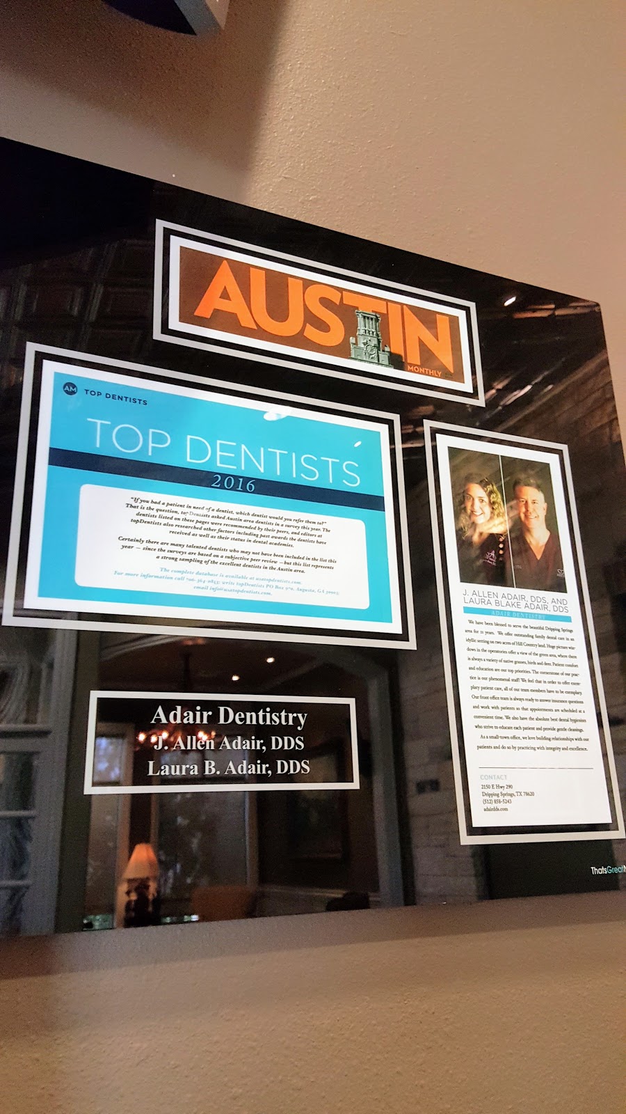 Adair Dentistry | 2150 US-290, Dripping Springs, TX 78620, USA | Phone: (512) 858-5243