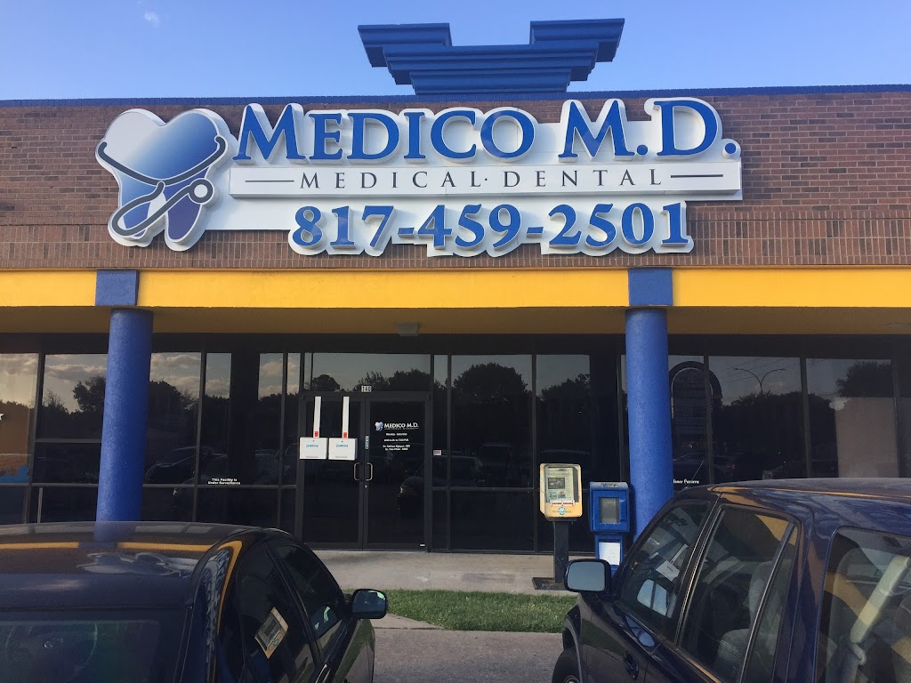 Medico M.D. Medical and Dental | 2440 S Collins St Suite 140, Arlington, TX 76014, USA | Phone: (817) 459-2501
