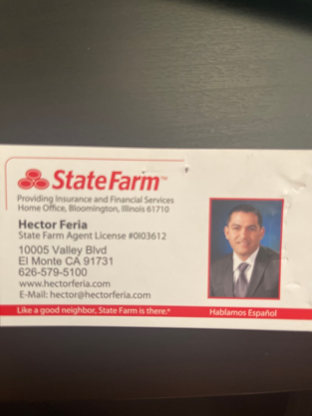 Hector Feria - State Farm Insurance Agent | 4531 Philadelphia St Ste 106B, Chino, CA 91710, USA | Phone: (626) 579-5100