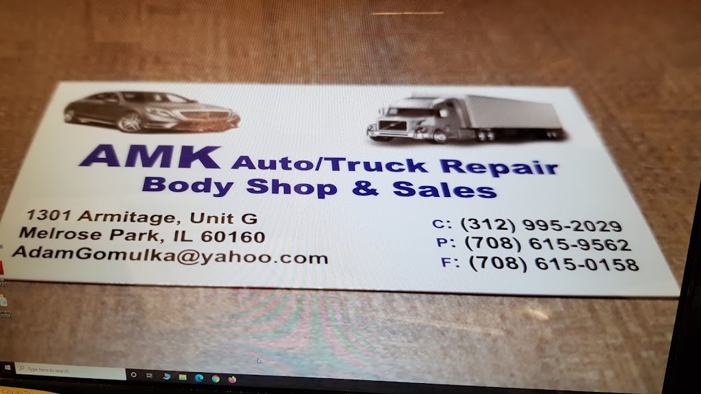 AMK Auto Body and Truck Repiar | 1301 Armitage Ave unit g, Melrose Park, IL 60160, USA | Phone: (312) 995-2029