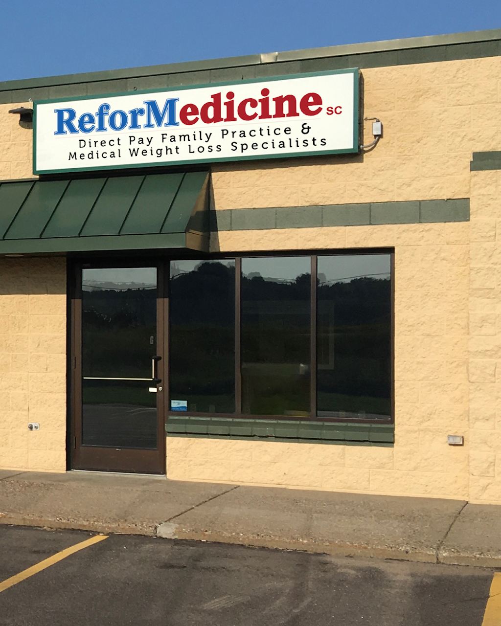 ReforMedicine S.C. | 596 Outpost Cir Suite G, Hudson, WI 54016, USA | Phone: (715) 895-6226