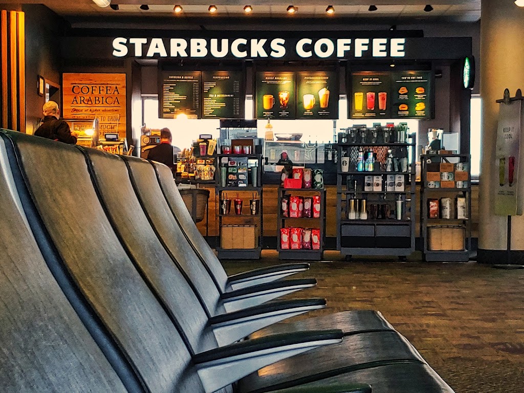 Starbucks | 1000 Ted Johnson Pkwy GSO Airport South Concourse, Gate 41, Greensboro, NC 27409, USA | Phone: (336) 933-7130