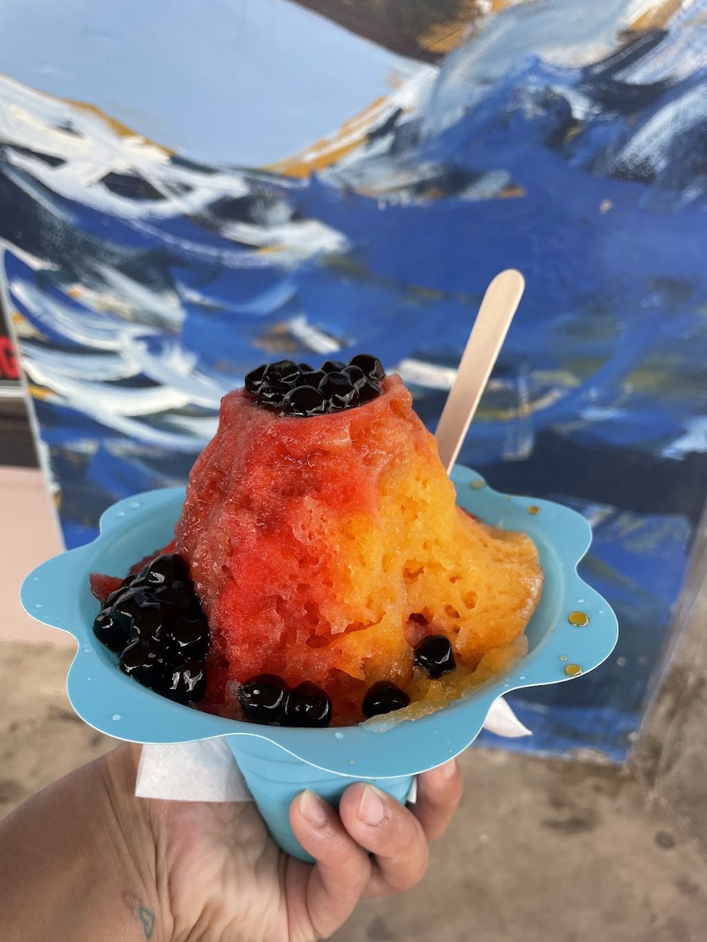 Mountain magic shave ice | 84-1170 Farrington Hwy, Waianae, HI 96792, USA | Phone: (808) 681-9582