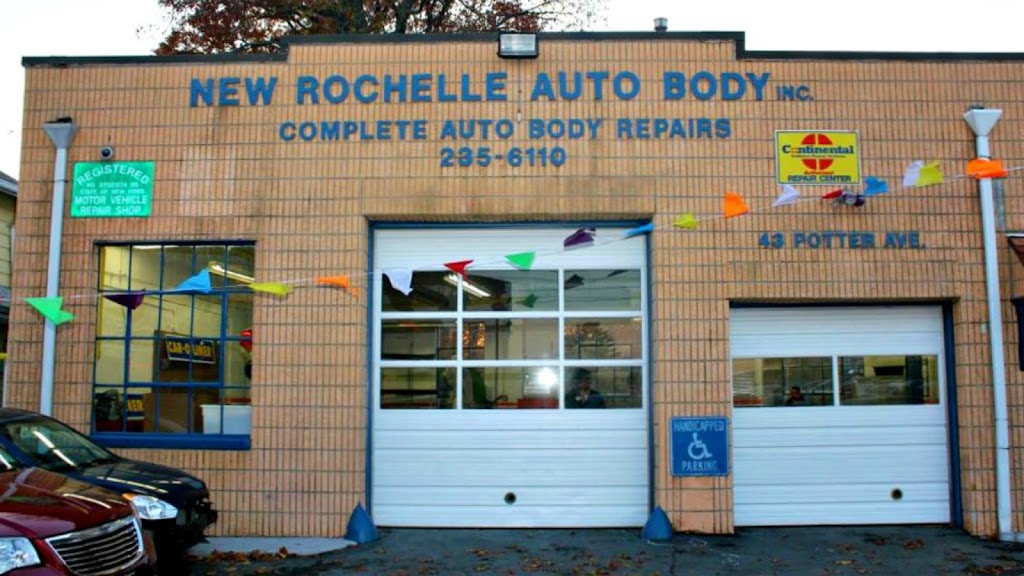 New Rochelle Auto Body Inc | 43 Potter Ave, New Rochelle, NY 10801, USA | Phone: (914) 235-6110