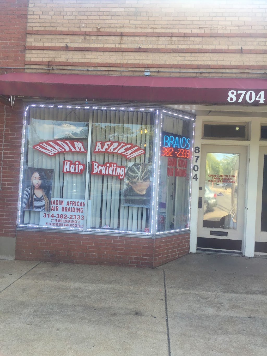 Khadim African Hair Braiding | 8704 Goodfellow Blvd, St. Louis, MO 63147, USA | Phone: (314) 382-2333