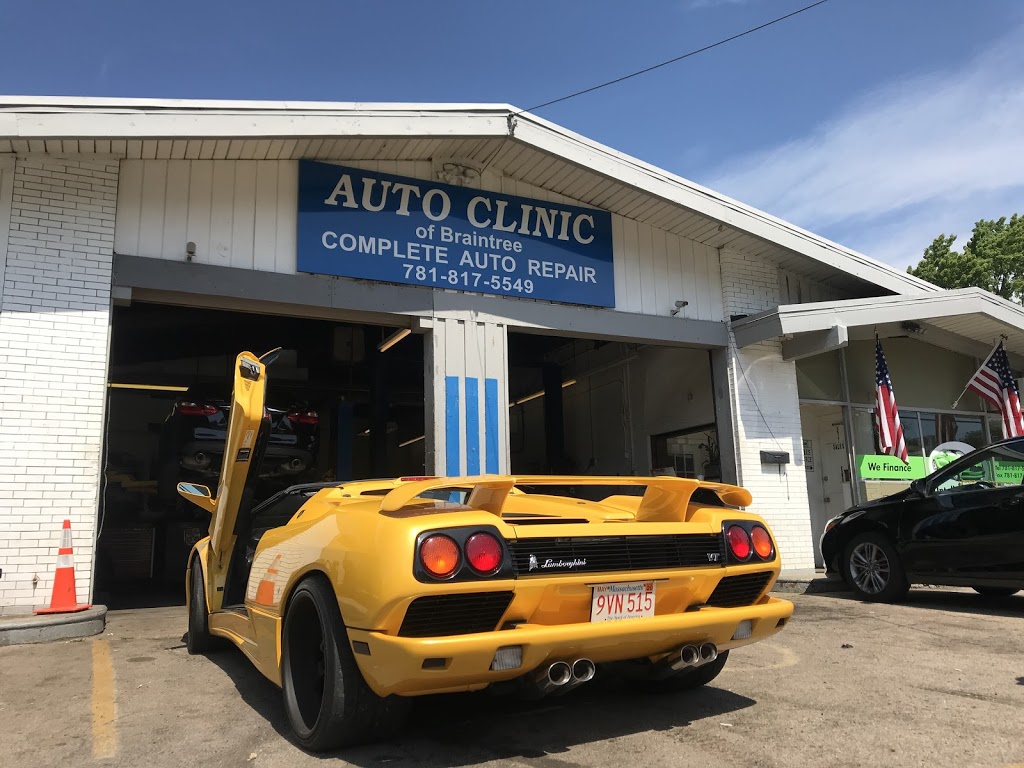 Auto Clinic Of Braintree | 577 Pond St, Braintree, MA 02184, USA | Phone: (781) 817-5549