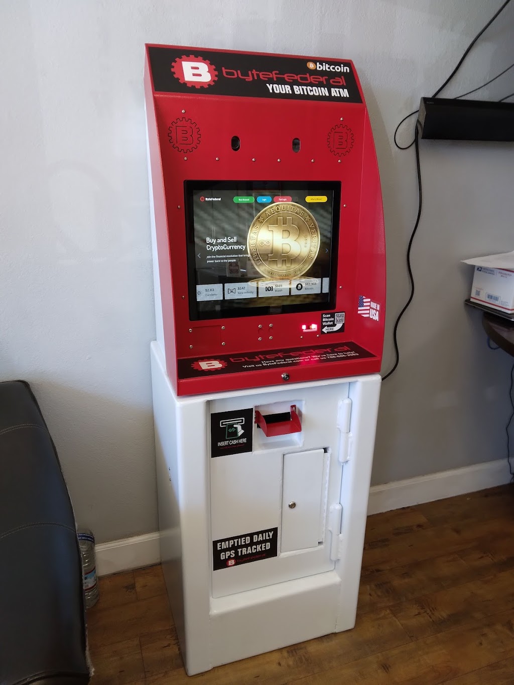 Byte Federal Bitcoin ATM (South Coast Vapor) | 1532 Encinitas Blvd, Encinitas, CA 92024, USA | Phone: (786) 686-2983