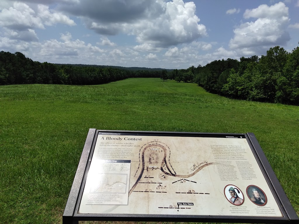 Horseshoe Bend National Military Park | 11288 Horseshoe Bend Rd, Daviston, AL 36256, USA | Phone: (256) 234-7111 Horseshoe Bend National Military Park | 11288 Horseshoe Bend Rd, Daviston, AL 36256, USA | Phone: (256) 234-7111