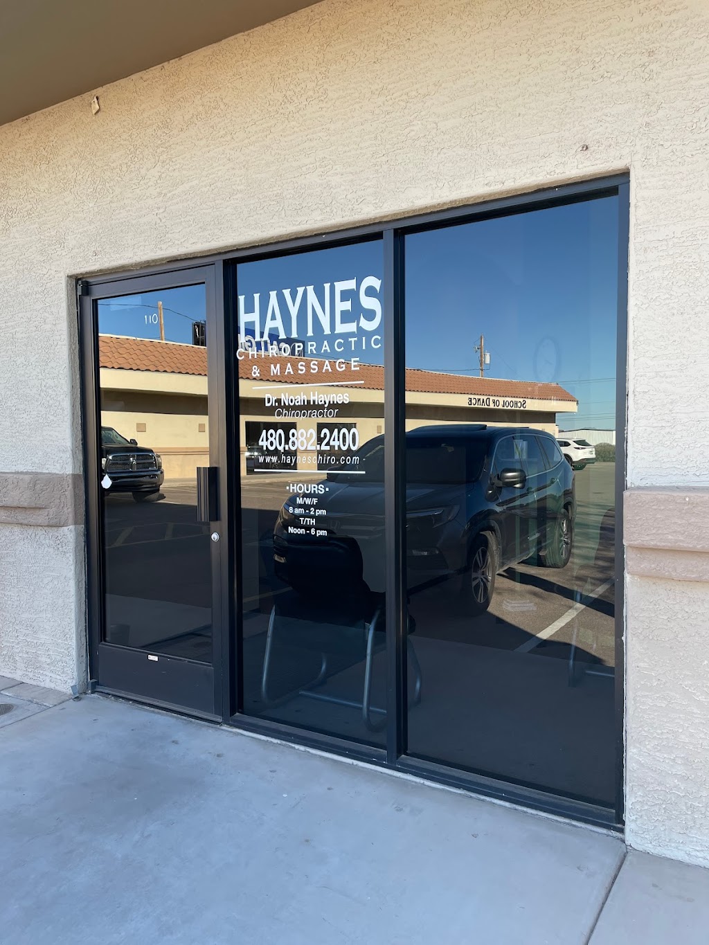 Haynes Chiropractic | 19035 E San Tan Blvd #110, Queen Creek, AZ 85142 | Phone: (480) 882-2400