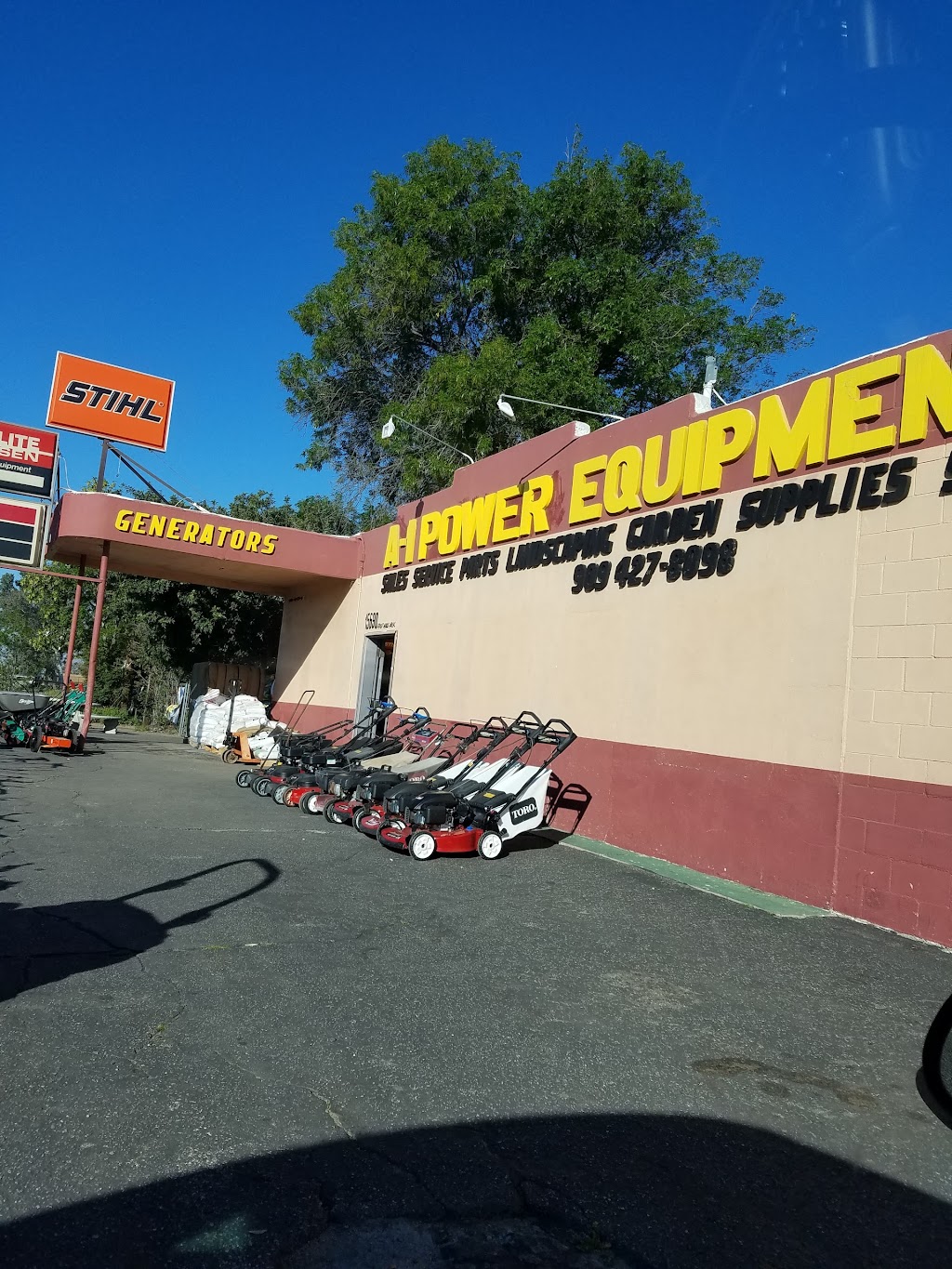 A-1 Power Equipment - Lawnmower Sales Repair and Service | 15690 Foothill Blvd, Fontana, CA 92335, USA | Phone: (909) 427-8098