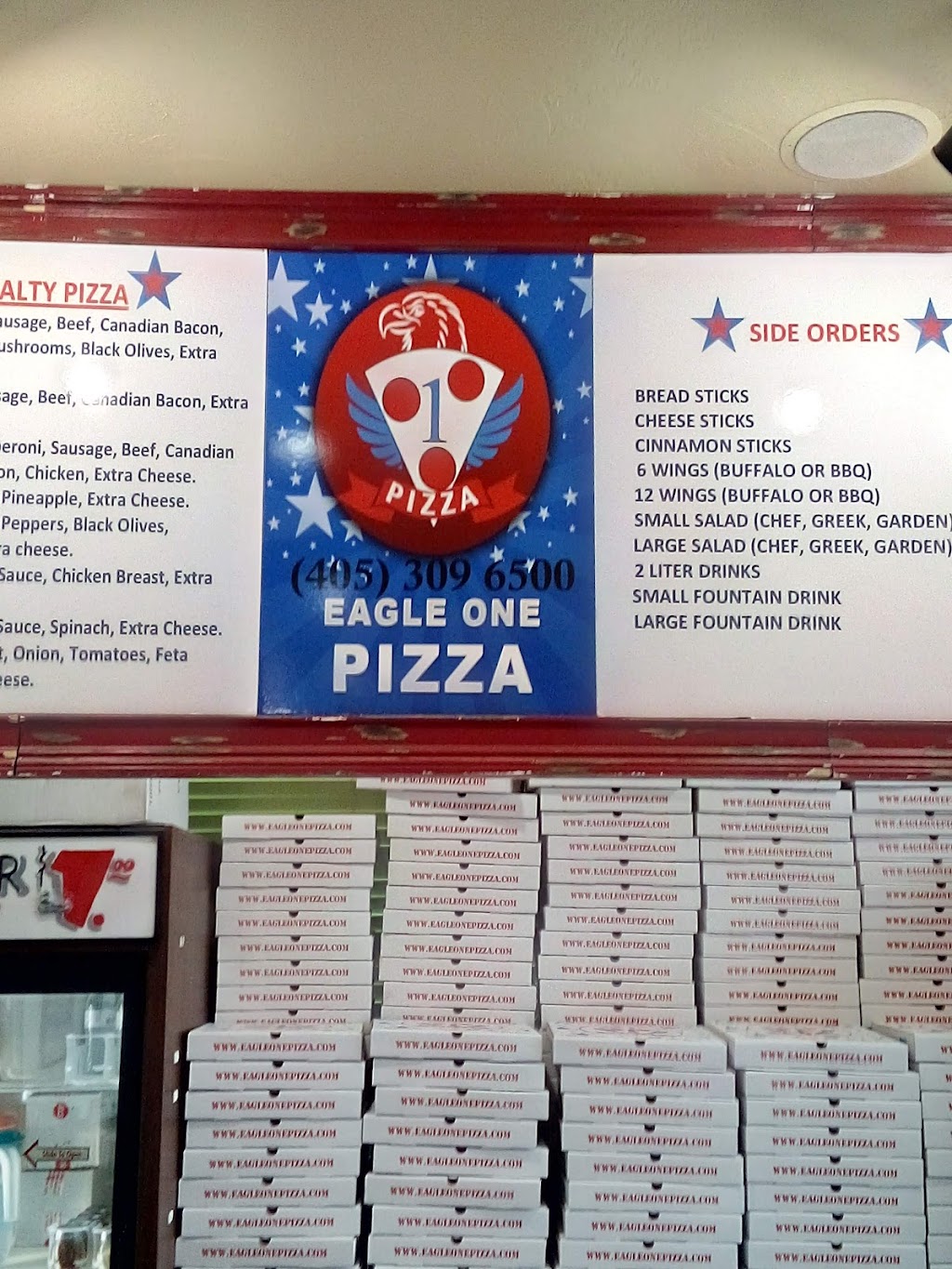 Eagle One Pizza | 20213 NE 23rd St, Harrah, OK 73045, USA | Phone: (405) 309-6500