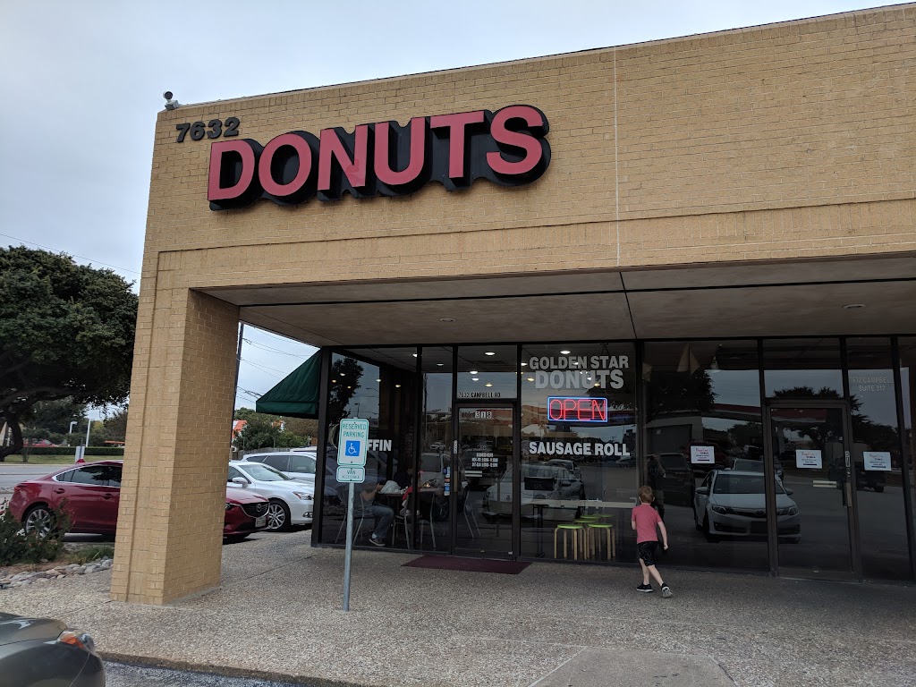 Golden Star Donuts | 7632 Campbell Rd #318, Dallas, TX 75248, USA | Phone: (972) 248-8075
