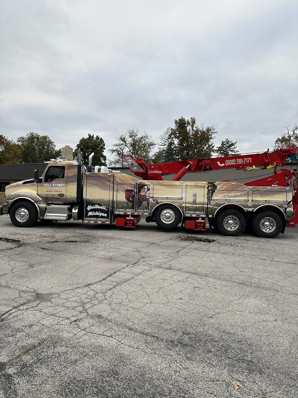 Wall Street Towing | 876 Railroad St, Ypsilanti, MI 48197, USA | Phone: (734) 485-2055