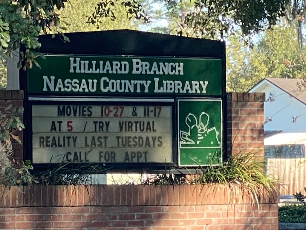 Nassau County Public Library Hilliard Branch | 15821 Co Rd 108, Hilliard, FL 32046, USA | Phone: (904) 530-6500