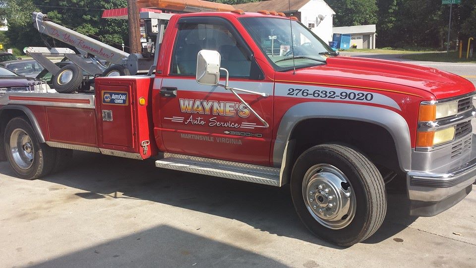 Waynes Auto Center | 1925 Old Chatham Rd, Martinsville, VA 24112, USA | Phone: (276) 632-9020