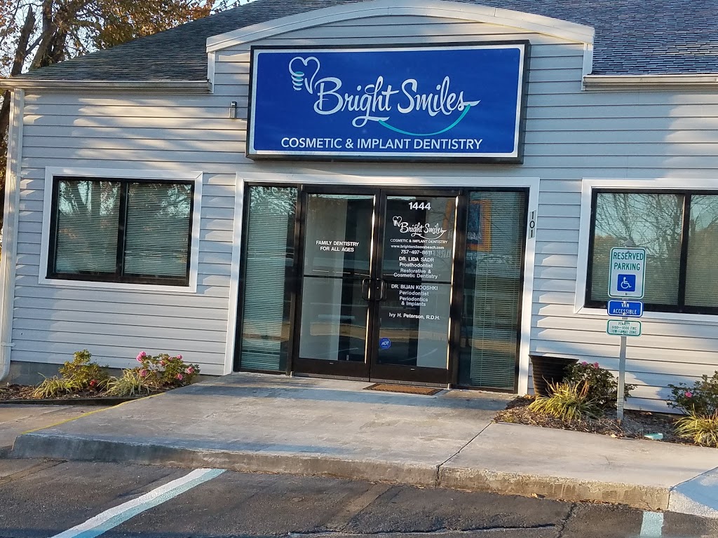 Bright Smiles Cosmetic & Implant Dentistry | 1444 Kempsville Rd #101, Virginia Beach, VA 23464, USA | Phone: (757) 497-8611