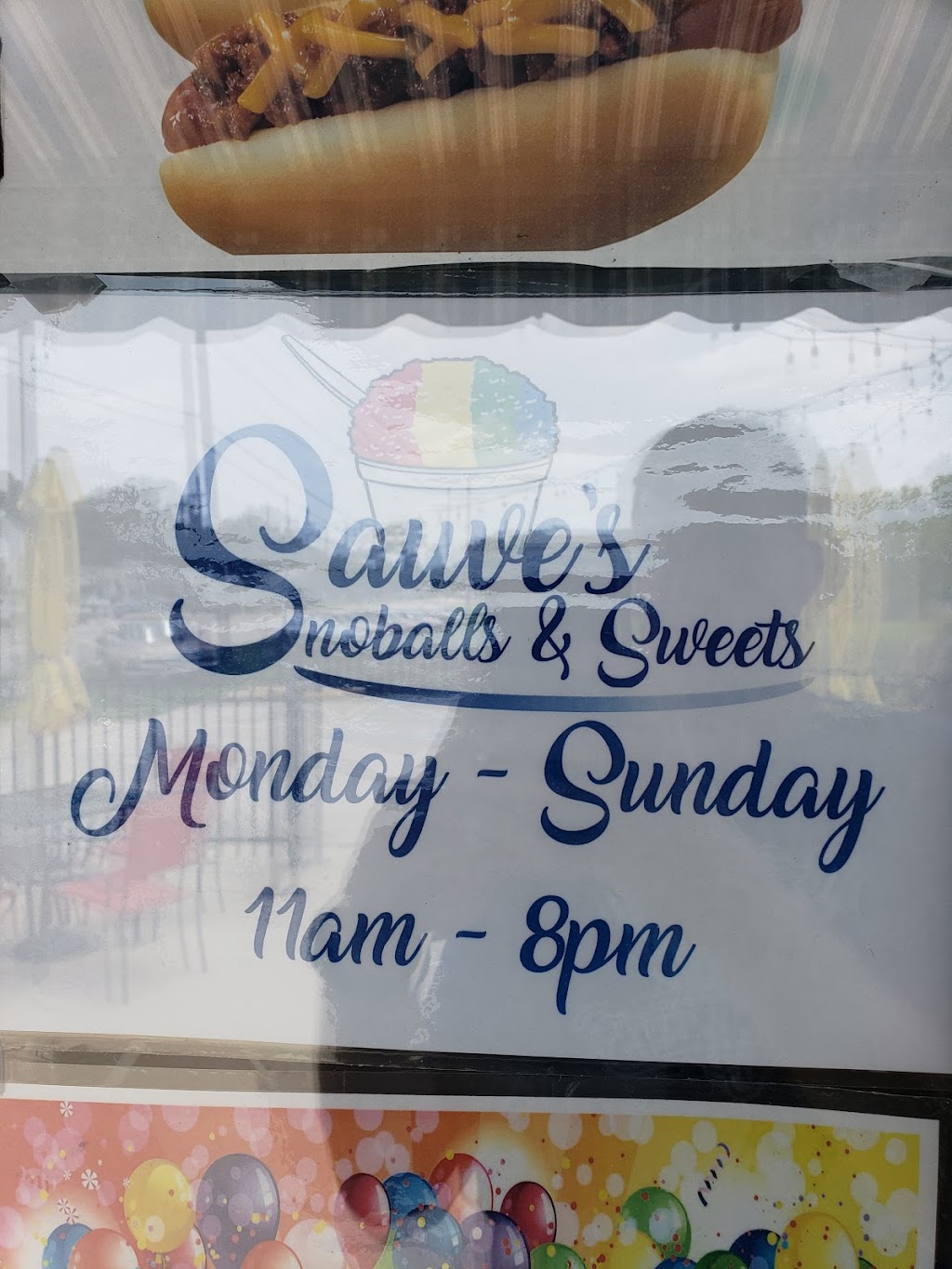 Sauves Snoballs & Sweets | 2215 Hickory Ave, Harahan, LA 70123, USA | Phone: (504) 305-5564