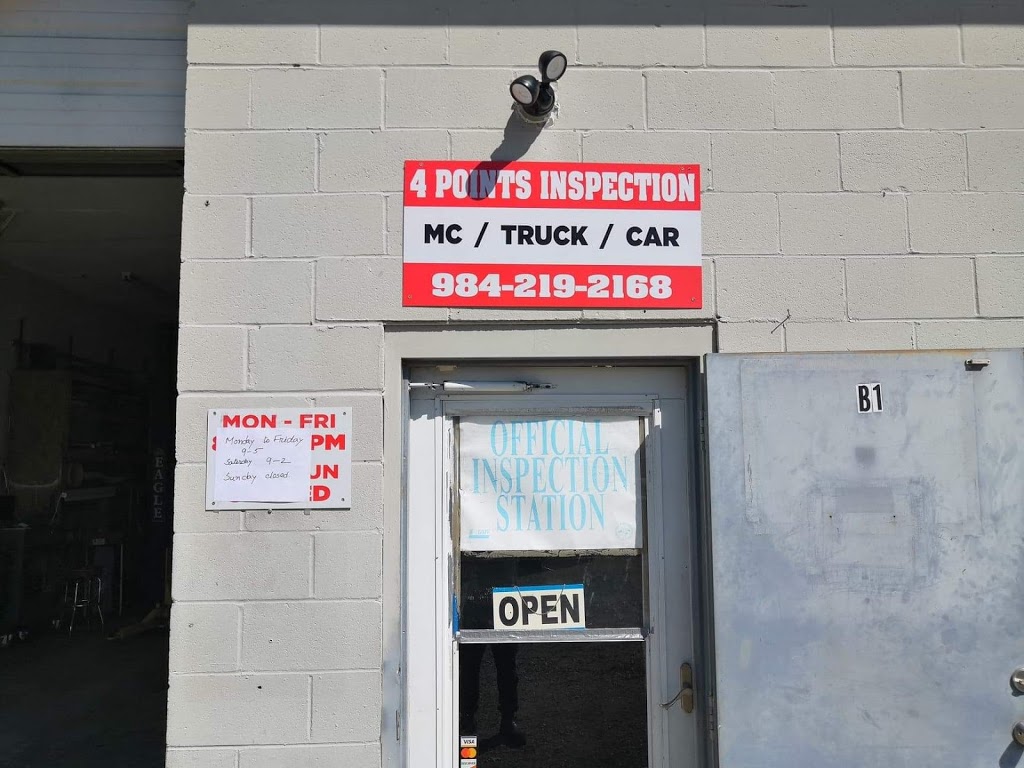 Four Points Auto Inspection | 5015 Wake Forest Hwy, Durham, NC 27703, USA | Phone: (984) 219-2168