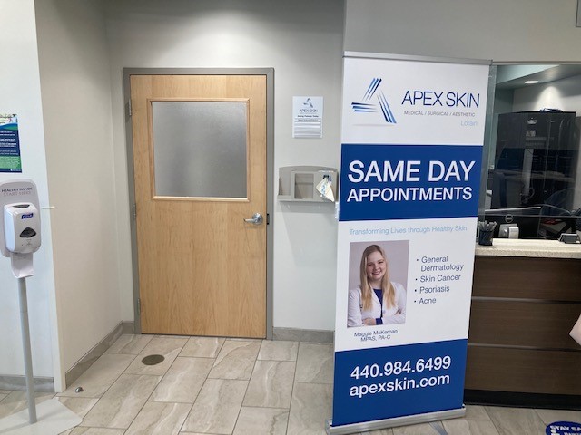 Apex Dermatology Lorain | 5940 Oak Point Rd, Lorain, OH 44053, USA | Phone: (440) 984-6499