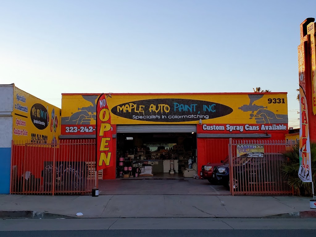 Maple Auto Paint Inc | 9331 Vermont Ave, Los Angeles, CA 90044, USA | Phone: (323) 242-7900