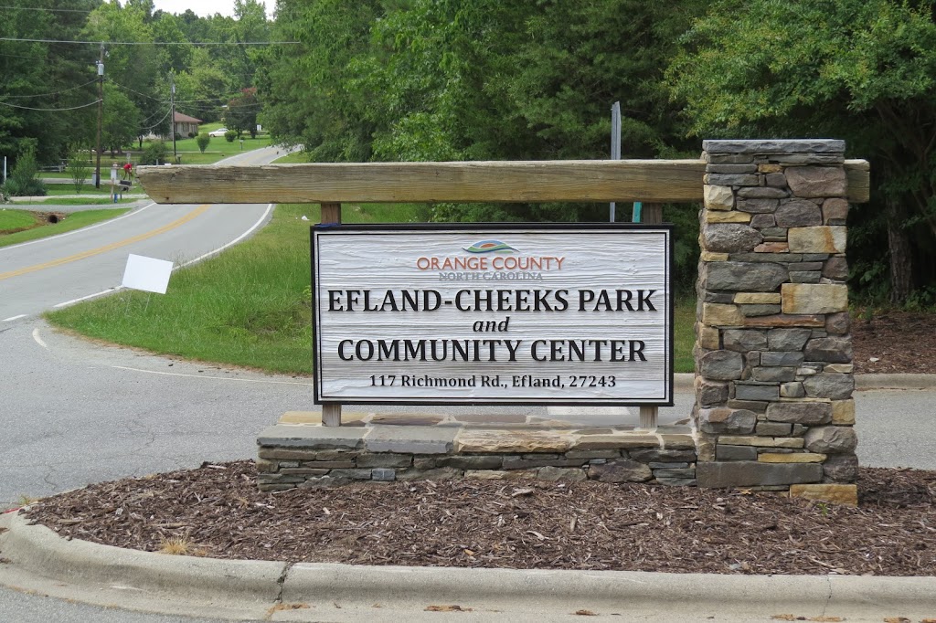 Efland Cheeks Community Park | 117 Richmond Rd, Mebane, NC 27302, USA | Phone: (919) 245-2660