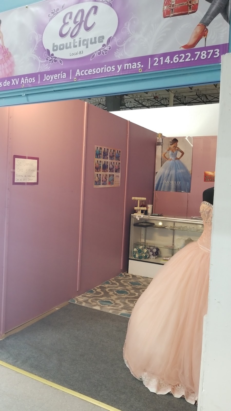 EJC Boutique (Quinceñera Dresses) | 11200 Harry Hines Blvd space # 3b, Dallas, TX 75229, USA | Phone: (214) 622-7873