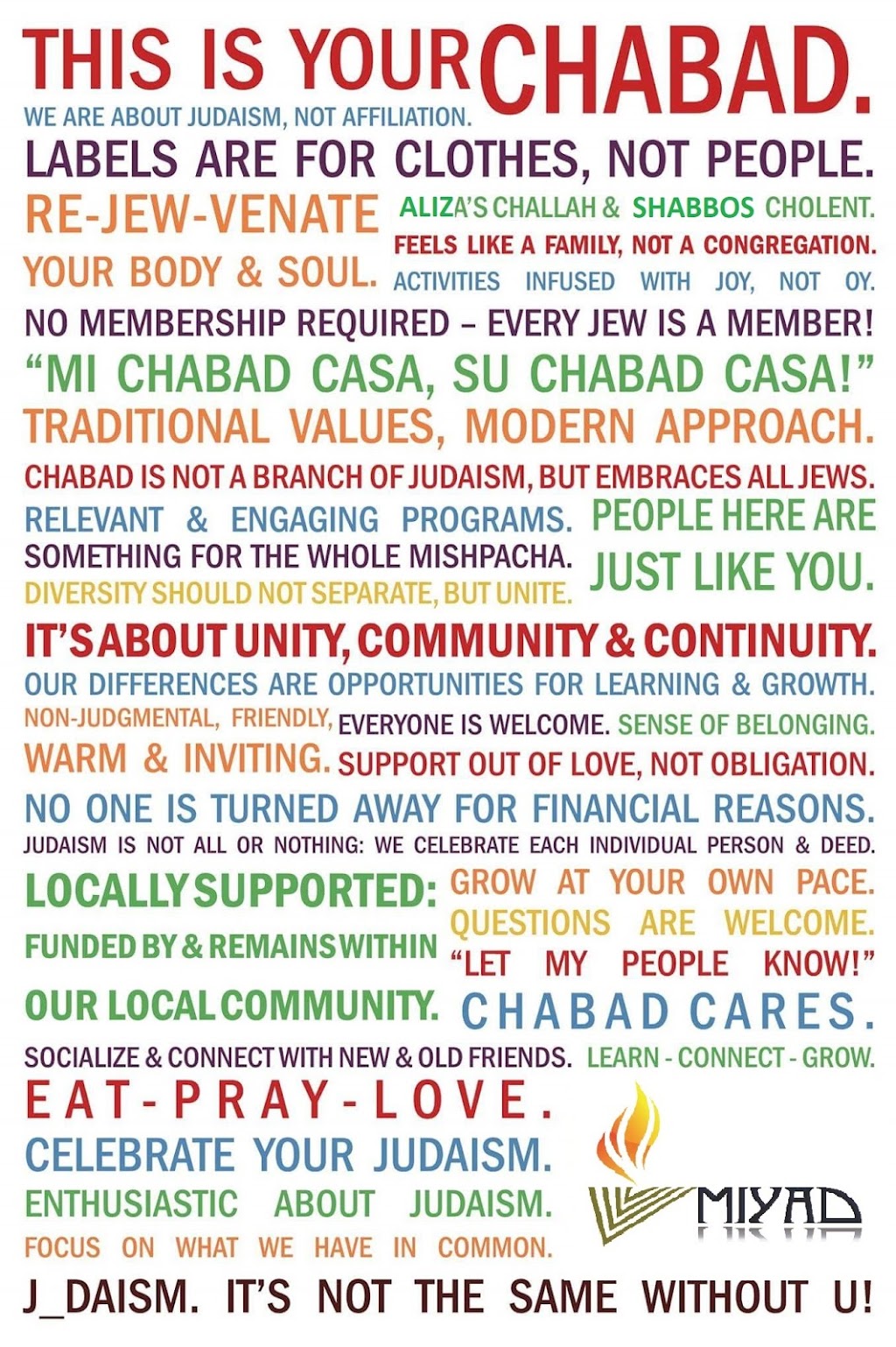 MiYaD Chabad House - Sunday