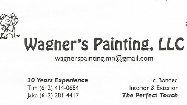 Wagners Painting LLC | 408 Lincoln Ave N, New Prague, MN 56071, USA | Phone: (612) 281-4417