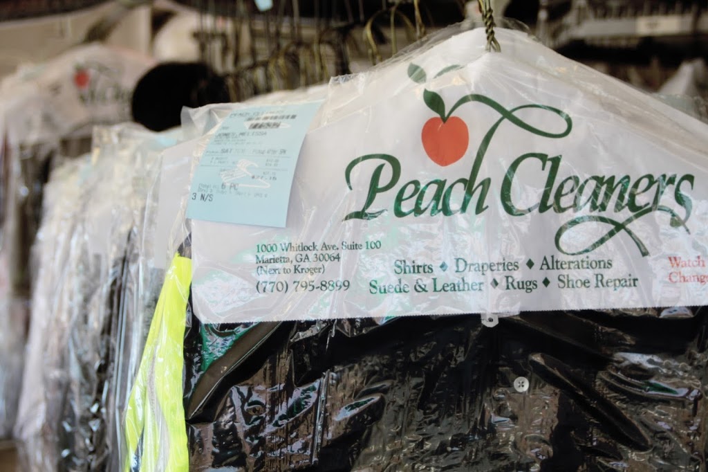 Peach Cleaners | 1000 Whitlock Ave NW UNIT 100, Marietta, GA 30064, USA | Phone: (770) 795-8899