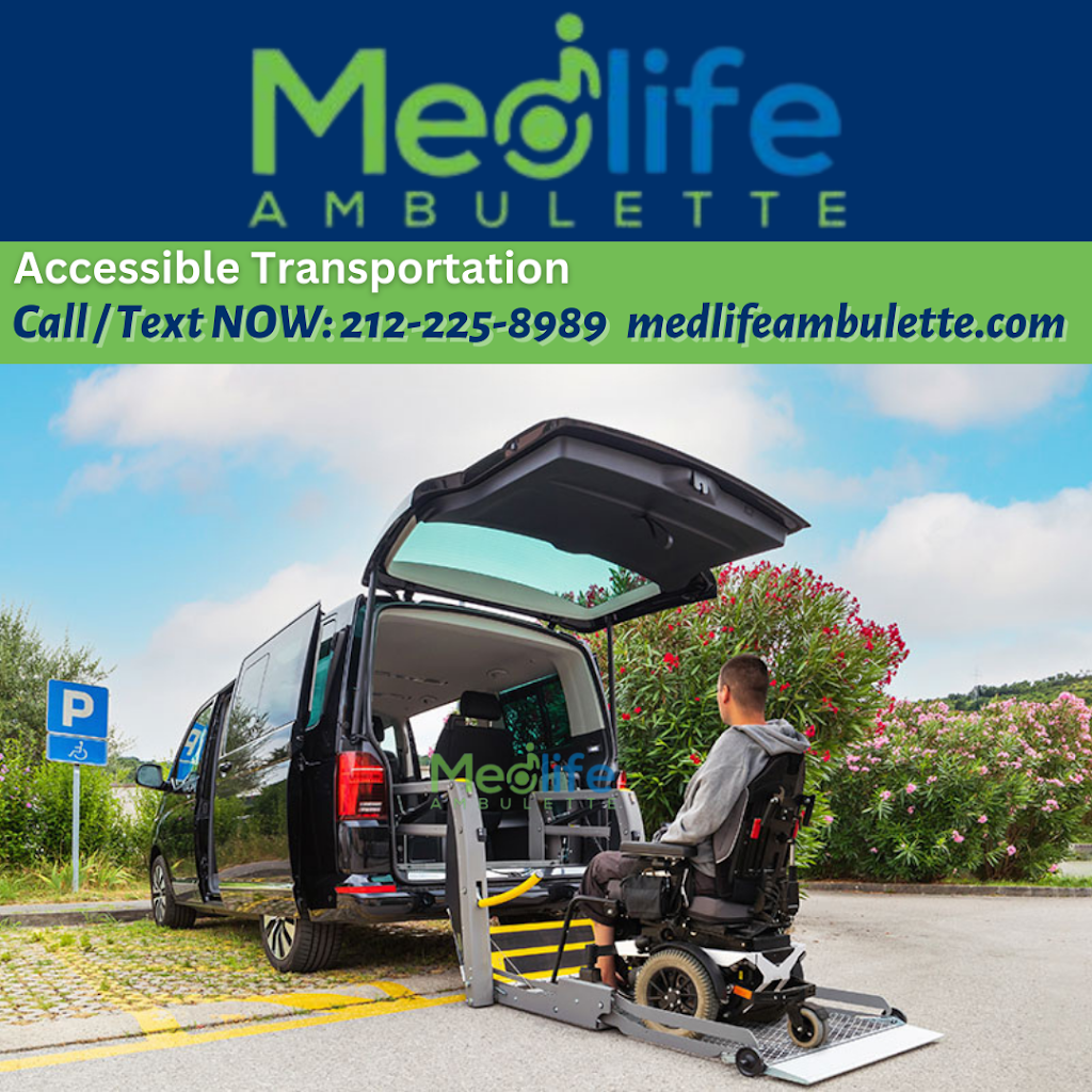 Medlife Ambulette | 1 Edgewater St ste 541, Staten Island, NY 10305, USA | Phone: (212) 225-8989