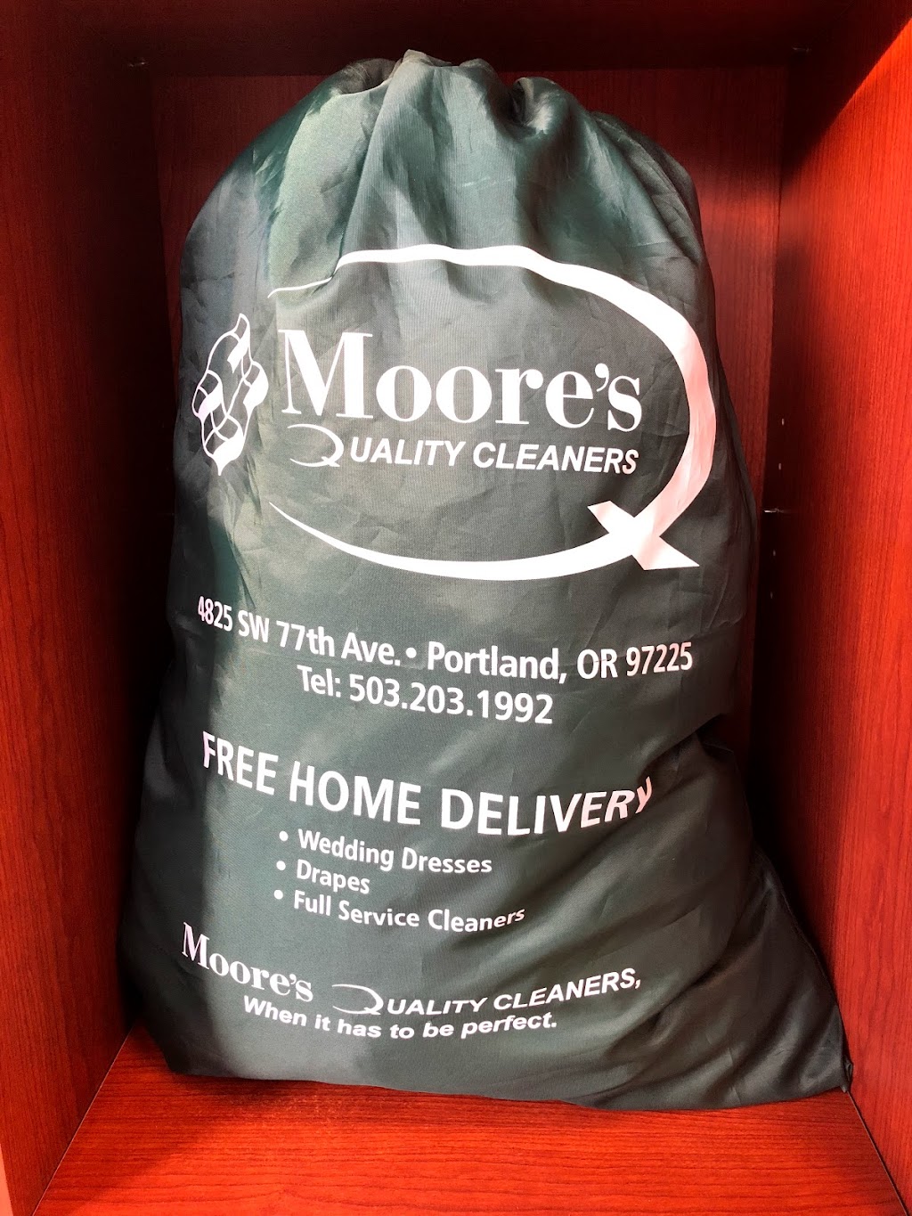 Moores Quality Cleaners | 4825 SW 77th Ave, Portland, OR 97225, USA | Phone: (503) 203-1992