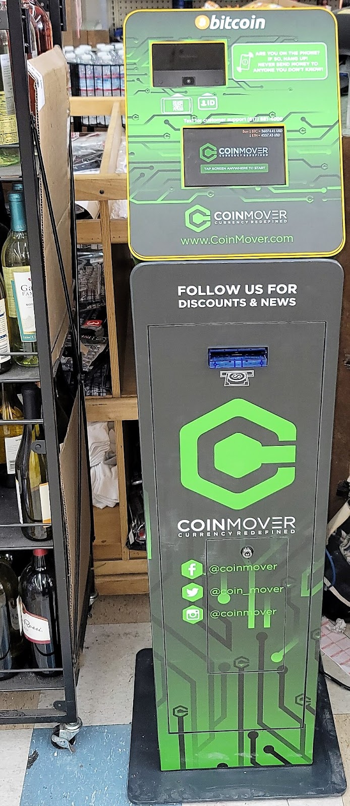 CoinMover Bitcoin ATM | 209 W Arbor Vitae St, Inglewood, CA 90301, USA | Phone: (617) 681-4000